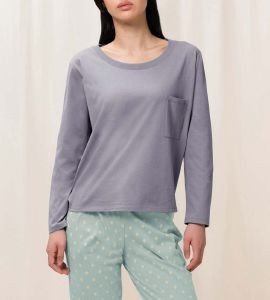 TOP TRIUMPH MIX & MATCH LSL CHEST POCKET 01 ΣΚΟΥΡΟ ΓΚΡΙ (42) TOP TRIUMPH MIX & MATCH LSL CHEST POCKET 01 ΣΚΟΥΡΟ ΓΚΡΙ (42)