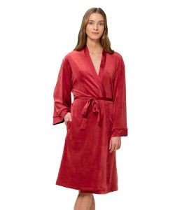 ΡΟΜΠΑ TRIUMPH VELOUR ΣΚΟΥΡΟ ΚΟΚΚΙΝΟ (36-38) ΡΟΜΠΑ TRIUMPH VELOUR ΣΚΟΥΡΟ ΚΟΚΚΙΝΟ (36-38)