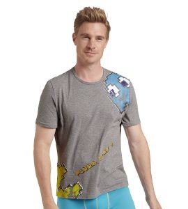 ΦΑΝΕΛΑΚΙ SLOGGI MEN GO SHIRT PACMAN O-NECK REGFIT ΓΚΡΙ (M) ΦΑΝΕΛΑΚΙ SLOGGI MEN GO SHIRT PACMAN O-NECK REGFIT ΓΚΡΙ (M)