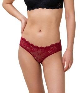 ΣΛΙΠΑΚΙ TRIUMPH TEMPTING LACE HIPSTER ΣΚΟΥΡΟ ΚΟΚΚΙΝΟ (M) ΣΛΙΠΑΚΙ TRIUMPH TEMPTING LACE HIPSTER ΣΚΟΥΡΟ ΚΟΚΚΙΝΟ (M)
