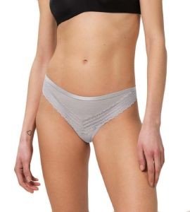 ΣΛΙΠΑΚΙ TRIUMPH TEMPTING TULLE_01 STRING ΓΚΡΙ (XL) ΣΛΙΠΑΚΙ TRIUMPH TEMPTING TULLE_01 STRING ΓΚΡΙ (XL)