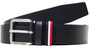 ΖΩΝΗ JACK & JONES JACESPO ΔΕΡΜΑ 12219179 ΜΑΥΡΟ (95CM) ΖΩΝΗ JACK & JONES JACESPO ΔΕΡΜΑ 12219179 ΜΑΥΡΟ (95CM)
