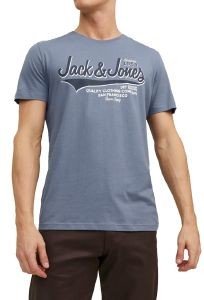 T-SHIRT JACK & JONES JJELOGO 12220500 ΜΠΛΕ (S) T-SHIRT JACK & JONES JJELOGO 12220500 ΜΠΛΕ (S)