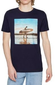 T-SHIRT JACK & JONES JJGEM 12221007 ΣΚΟΥΡΟ ΜΠΛΕ (M) T-SHIRT JACK & JONES JJGEM 12221007 ΣΚΟΥΡΟ ΜΠΛΕ (M)