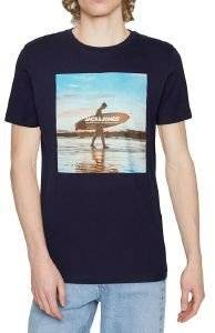 T-SHIRT JACK & JONES JJGEM 12221007 ������ ���� (XL)