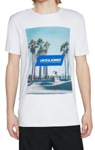 T-SHIRT JACK & JONES JJGEM 12221007 ΛΕΥΚΟ (M) T-SHIRT JACK & JONES JJGEM 12221007 ΛΕΥΚΟ (M)