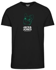 T-SHIRT JACK & JONES JORPAL 12232653 ΜΑΥΡΟ (S) T-SHIRT JACK & JONES JORPAL 12232653 ΜΑΥΡΟ (S)
