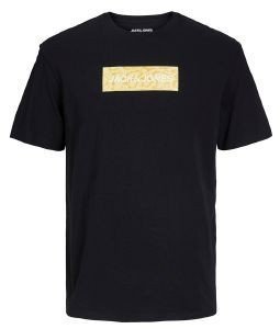 T-SHIRT JACK & JONES JCONAVIGATOR LOGO 12229758 ΜΑΥΡΟ (XXL) T-SHIRT JACK & JONES JCONAVIGATOR LOGO 12229758 ΜΑΥΡΟ (XXL)