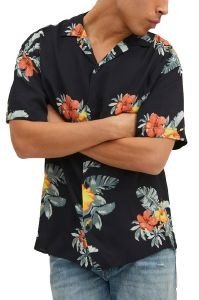 ΠΟΥΚΑΜΙΣΟ JACK & JONES JORLUKE FLORES RESORT FLORAL 12227625 ΜΑΥΡΟ (L) ΠΟΥΚΑΜΙΣΟ JACK & JONES JORLUKE FLORES RESORT FLORAL 12227625 ΜΑΥΡΟ (L)