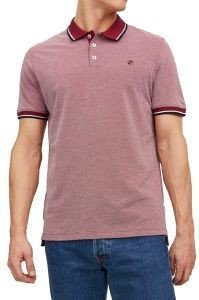 T-SHIRT POLO JACK & JONES JPRBLUWIN 12169064 ΚΟΚΚΙΝΟ ΜΕΛΑΝΖΕ (M) T-SHIRT POLO JACK & JONES JPRBLUWIN 12169064 ΚΟΚΚΙΝΟ ΜΕΛΑΝΖΕ (M)