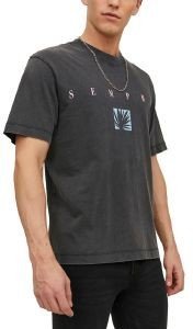 T-SHIRT JACK & JONES JOREXOTIC 12230007 ΜΑΥΡΟ (L) T-SHIRT JACK & JONES JOREXOTIC 12230007 ΜΑΥΡΟ (L)