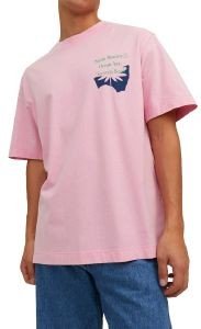 T-SHIRT JACK & JONES JOREXOTIC 12230007 ΡΟΖ (M) T-SHIRT JACK & JONES JOREXOTIC 12230007 ΡΟΖ (M)