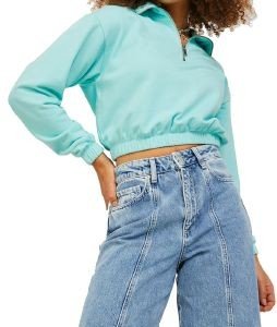 ΦΟΥΤΕΡ JJXX JXALFA REG ZIP CROP 12226248 ΤΥΡΚΟΥΑΖ (L) ΦΟΥΤΕΡ JJXX JXALFA REG ZIP CROP 12226248 ΤΥΡΚΟΥΑΖ (L)