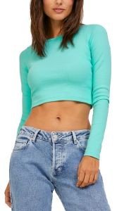 ΜΠΛΟΥΖΑ ΜΑΚΡΥΜΑΝΙΚΗ JJXX JXFELINE RIB 12200402 ΤΥΡΚΟΥΑΖ (XS) ΜΠΛΟΥΖΑ ΜΑΚΡΥΜΑΝΙΚΗ JJXX JXFELINE RIB 12200402 ΤΥΡΚΟΥΑΖ (XS)