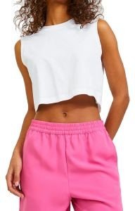 CROP TOP JJXX JXALVIRA 12224211 ΛΕΥΚΟ (L) CROP TOP JJXX JXALVIRA 12224211 ΛΕΥΚΟ (L)