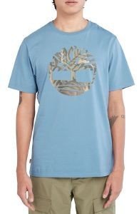 T-SHIRT TIMBERLAND TREE LOGO CAMO TB0A68VH ΓΑΛΑΖΙΟ (XXL) T-SHIRT TIMBERLAND TREE LOGO CAMO TB0A68VH ΓΑΛΑΖΙΟ (XXL)