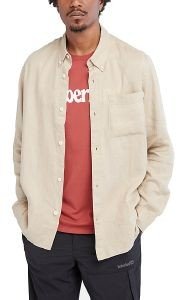ΠΟΥΚΑΜΙΣΟ TIMBERLAND LINEN POCKET TB0A66B9 ΜΠΕΖ (M) ΠΟΥΚΑΜΙΣΟ TIMBERLAND LINEN POCKET TB0A66B9 ΜΠΕΖ (M)