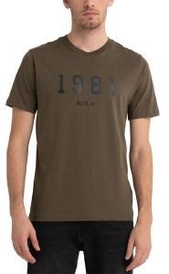 T-SHIRT REPLAY WITH PRINT M6485 .000.22980P 238 ΣΚΟΥΡΟ ΧΑΚΙ (XL) T-SHIRT REPLAY WITH PRINT M6485 .000.22980P 238 ΣΚΟΥΡΟ ΧΑΚΙ (XL)