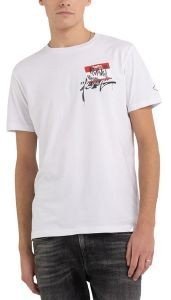 T-SHIRT REPLAY WITH PRINT M6464 .000.2660 001 ΛΕΥΚΟ (XL) T-SHIRT REPLAY WITH PRINT M6464 .000.2660 001 ΛΕΥΚΟ (XL)