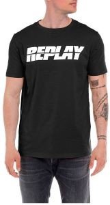 T-SHIRT REPLAY WITH LETTERING PRINT M6469 .000.2660 098 
