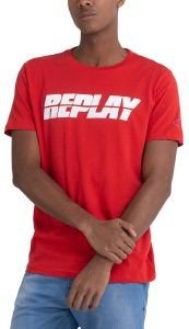 T-SHIRT REPLAY WITH LETTERING PRINT M6469 .000.2660 555 