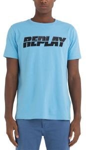 T-SHIRT REPLAY WITH LETTERING PRINT M6469 .000.2660 786 