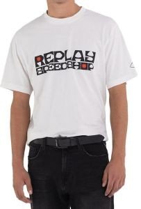 T-SHIRT REPLAY WITH BIKER PRINT M6515 .000.2660 011  (XXL)