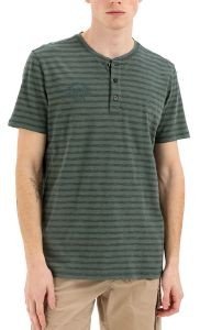 T-SHIRT CAMEL ACTIVE HENLEY STRIPED C31-409775-1T57-37 ΣΚΟΥΡΟ ΠΡΑΣΙΝΟ (M) T-SHIRT CAMEL ACTIVE HENLEY STRIPED C31-409775-1T57-37 ΣΚΟΥΡΟ ΠΡΑΣΙΝΟ (M)