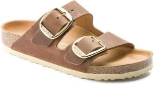  BIRKENSTOCK ARIZONA BIG BUCKLE LEOI HEX NARROW 1011073 COGNAC 