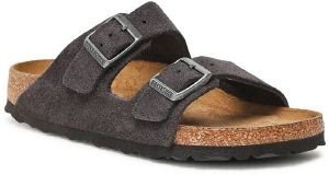 BIRKENSTOCK ΣΑΝΔΑΛΙΑ BIRKENSTOCK ARIZONA VL SFB NARROW 552323 VELVET ΑΝΘΡΑΚΙ