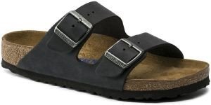 BIRKENSTOCK ΣΑΝΔΑΛΙΑ BIRKENSTOCK ARIZONA SFB LEOI NARROW 752483 ΜΑΥΡΟ