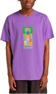 T-SHIRT ELEMENT CHACMA ELYZT00252 ΜΩΒ (XL) T-SHIRT ELEMENT CHACMA ELYZT00252 ΜΩΒ (XL)