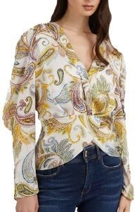 ΜΠΛΟΥΖΑ ΜΑΚΡΥΜΑΝΙΚΗ GUESS LORENZA ΛΑΧΟΥΡΙ W3RH62WEDU2 ΠΟΛΥΧΡΩΜΗ (S) ΜΠΛΟΥΖΑ ΜΑΚΡΥΜΑΝΙΚΗ GUESS LORENZA ΛΑΧΟΥΡΙ W3RH62WEDU2 ΠΟΛΥΧΡΩΜΗ (S)