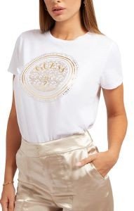 T-SHIRT GUESS WATCH LOGO EASY W3RI01K9RM1 ΛΕΥΚΟ (S) T-SHIRT GUESS WATCH LOGO EASY W3RI01K9RM1 ΛΕΥΚΟ (S)
