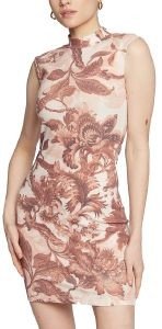 ΦΟΡΕΜΑ GUESS ELVIRA W3RK64KBKW0 FLORAL ΚΑΦΕ/ΠΟΡΤΟΚΑΛΙ (S) ΦΟΡΕΜΑ GUESS ELVIRA W3RK64KBKW0 FLORAL ΚΑΦΕ/ΠΟΡΤΟΚΑΛΙ (S)