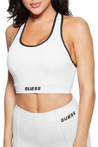 GUESS TOP GUESS ADRIANNA ACTIVE BRA V3RP00KBIL2 ΛΕΥΚΟ