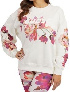 ΦΟΥΤΕΡ GUESS CORINE FLORAL ALL OVER V3RQ07K68I3 ΛΕΥΚΟ