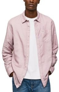 ΠΟΥΚΑΜΙΣΟ PEPE JEANS PARKER LONG PM307793 ΡΟΖ (M) ΠΟΥΚΑΜΙΣΟ PEPE JEANS PARKER LONG PM307793 ΡΟΖ (M)