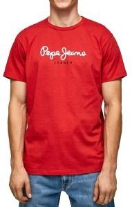T-SHIRT PEPE JEANS EGGO N BASIC PM508208 KOKKINO (L)