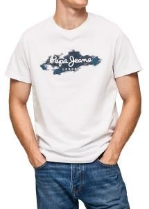 T-SHIRT PEPE JEANS RAFFAEL PM508675 ΛΕΥΚΟ (L) T-SHIRT PEPE JEANS RAFFAEL PM508675 ΛΕΥΚΟ (L)