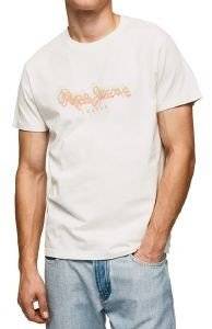 T-SHIRT PEPE JEANS RICHME LOGO PRINT PM508697 ����� (L)