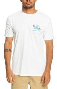 T-SHIRT QUIKSILVER OCEAN BED EQYZT07230 ����� (L)