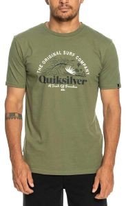 T-SHIRT QUIKSILVER SUNSET WAVE EQYZT07277 XAKI (S)