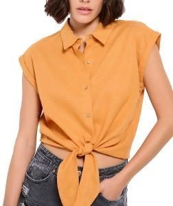 ΠΟΥΚΑΜΙΣΟ FUNKY BUDDHA FBL007-115-05 ΜΟΥΣΤΑΡΔΙ (XS) ΠΟΥΚΑΜΙΣΟ FUNKY BUDDHA FBL007-115-05 ΜΟΥΣΤΑΡΔΙ (XS)