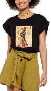 T-SHIRT FUNKY BUDDHA FBL007-126-04 ����� (S)