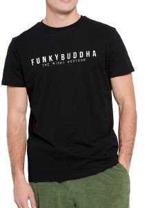 T-SHIRT FUNKY BUDDHA FBM007-329-04 ΜΑΥΡΟ (S) T-SHIRT FUNKY BUDDHA FBM007-329-04 ΜΑΥΡΟ (S)