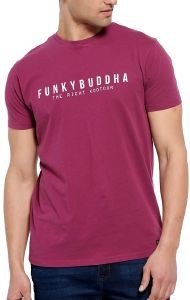 T-SHIRT FUNKY BUDDHA FBM007-329-04 ΜΠΟΡΝΤΩ (S) T-SHIRT FUNKY BUDDHA FBM007-329-04 ΜΠΟΡΝΤΩ (S)