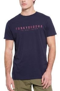 T-SHIRT FUNKY BUDDHA FBM007-329-04 ΣΚΟΥΡΟ ΜΠΛΕ (S) T-SHIRT FUNKY BUDDHA FBM007-329-04 ΣΚΟΥΡΟ ΜΠΛΕ (S)