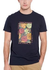 T-SHIRT FUNKY BUDDHA FBM007-051-04 ΣΚΟΥΡΟ ΜΠΛΕ (S) T-SHIRT FUNKY BUDDHA FBM007-051-04 ΣΚΟΥΡΟ ΜΠΛΕ (S)