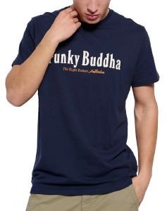 T-SHIRT FUNKY BUDDHA FBM007-021-04 ΣΚΟΥΡΟ ΜΠΛΕ (S) T-SHIRT FUNKY BUDDHA FBM007-021-04 ΣΚΟΥΡΟ ΜΠΛΕ (S)